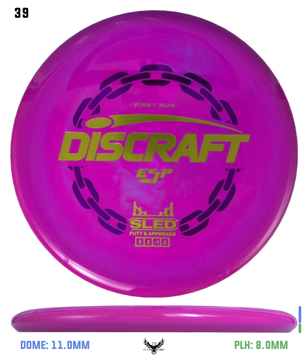 Discraft ESP Sled - First Run