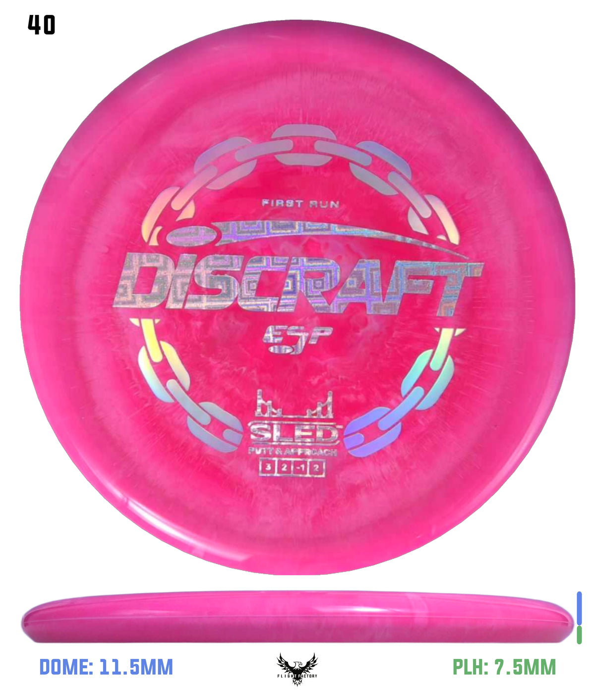 Discraft ESP Sled - First Run
