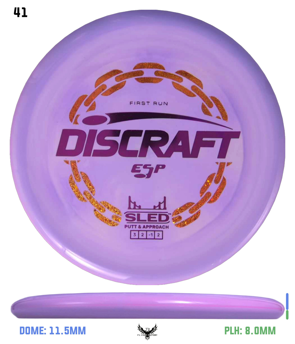 Discraft ESP Sled - First Run