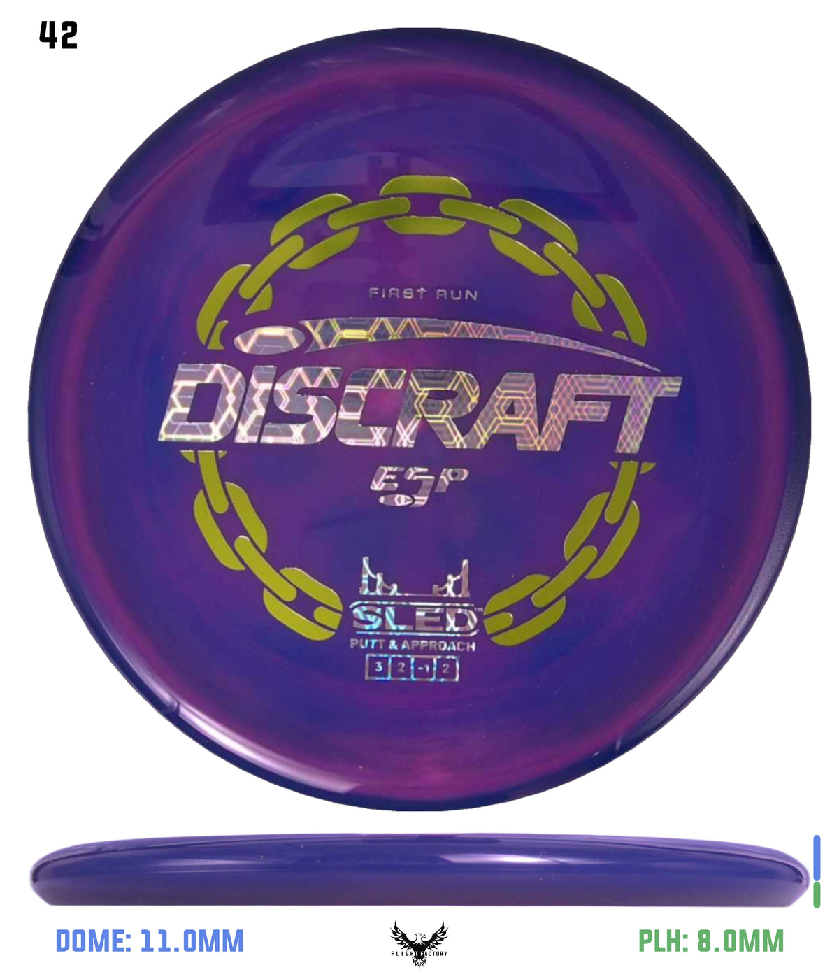Discraft ESP Sled - First Run