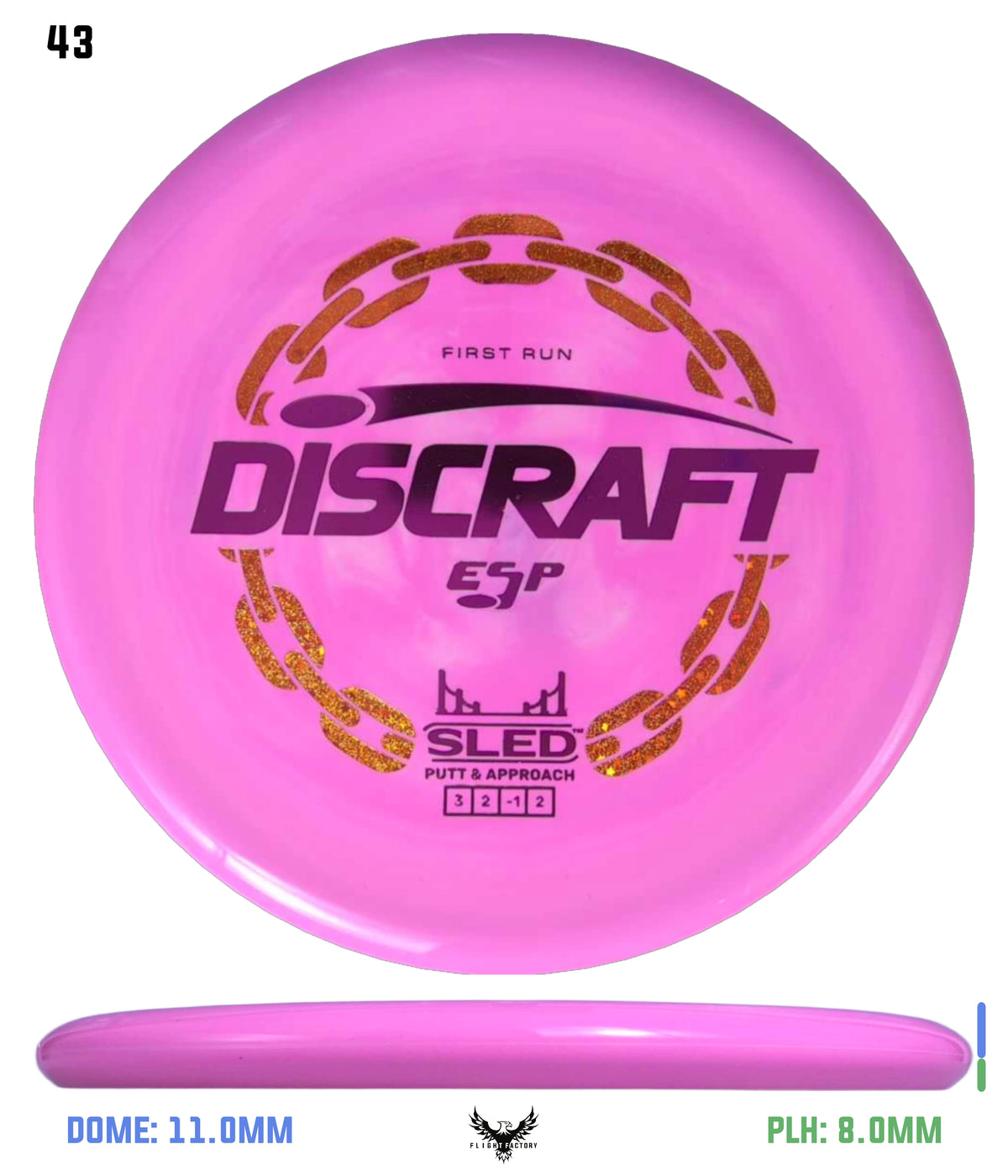 Discraft ESP Sled - First Run