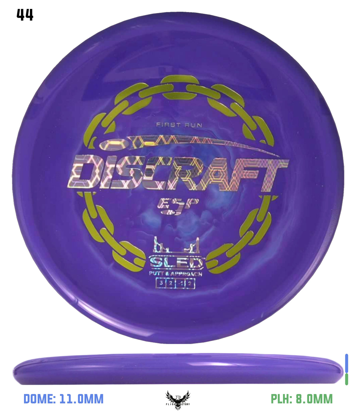 Discraft ESP Sled - First Run