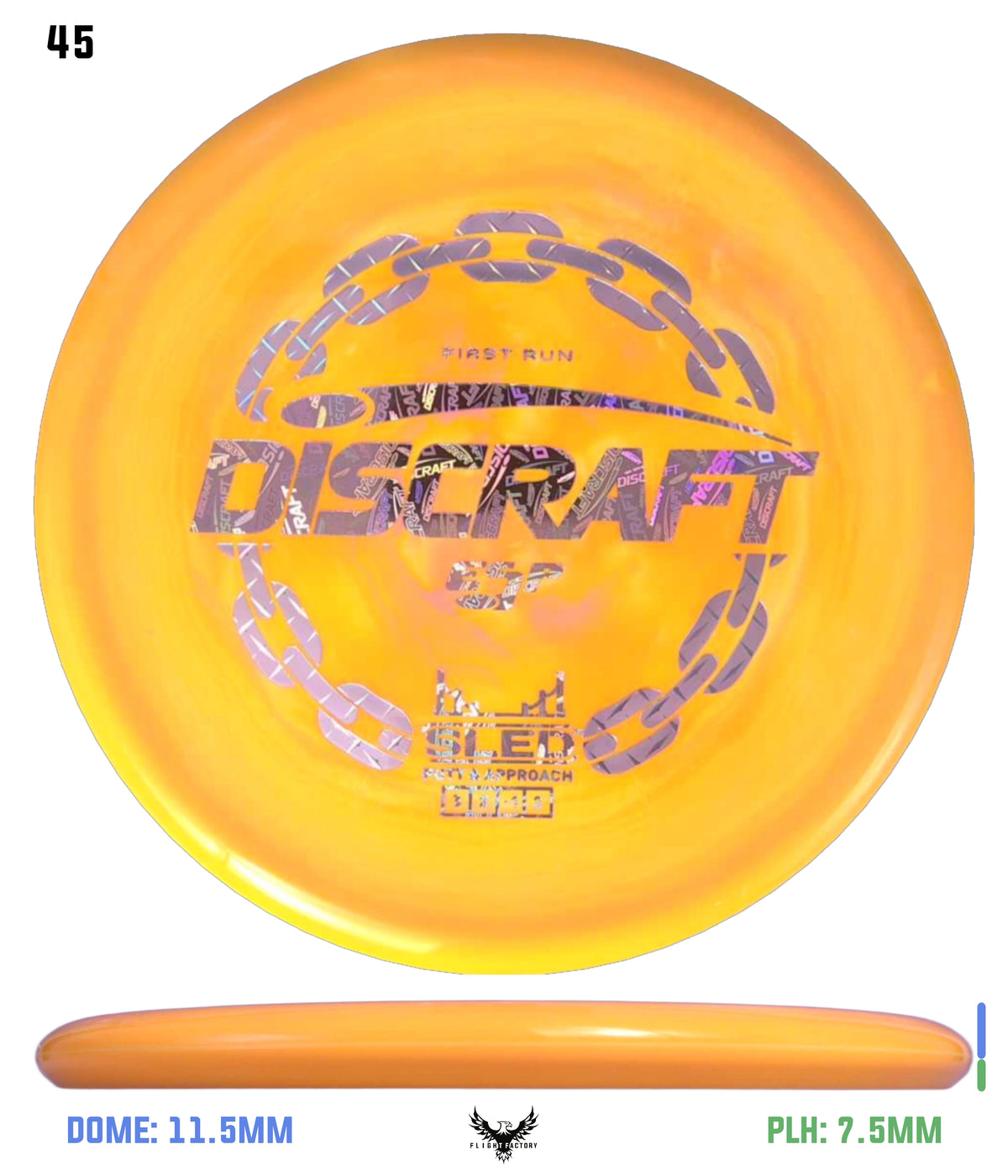 Discraft ESP Sled - First Run