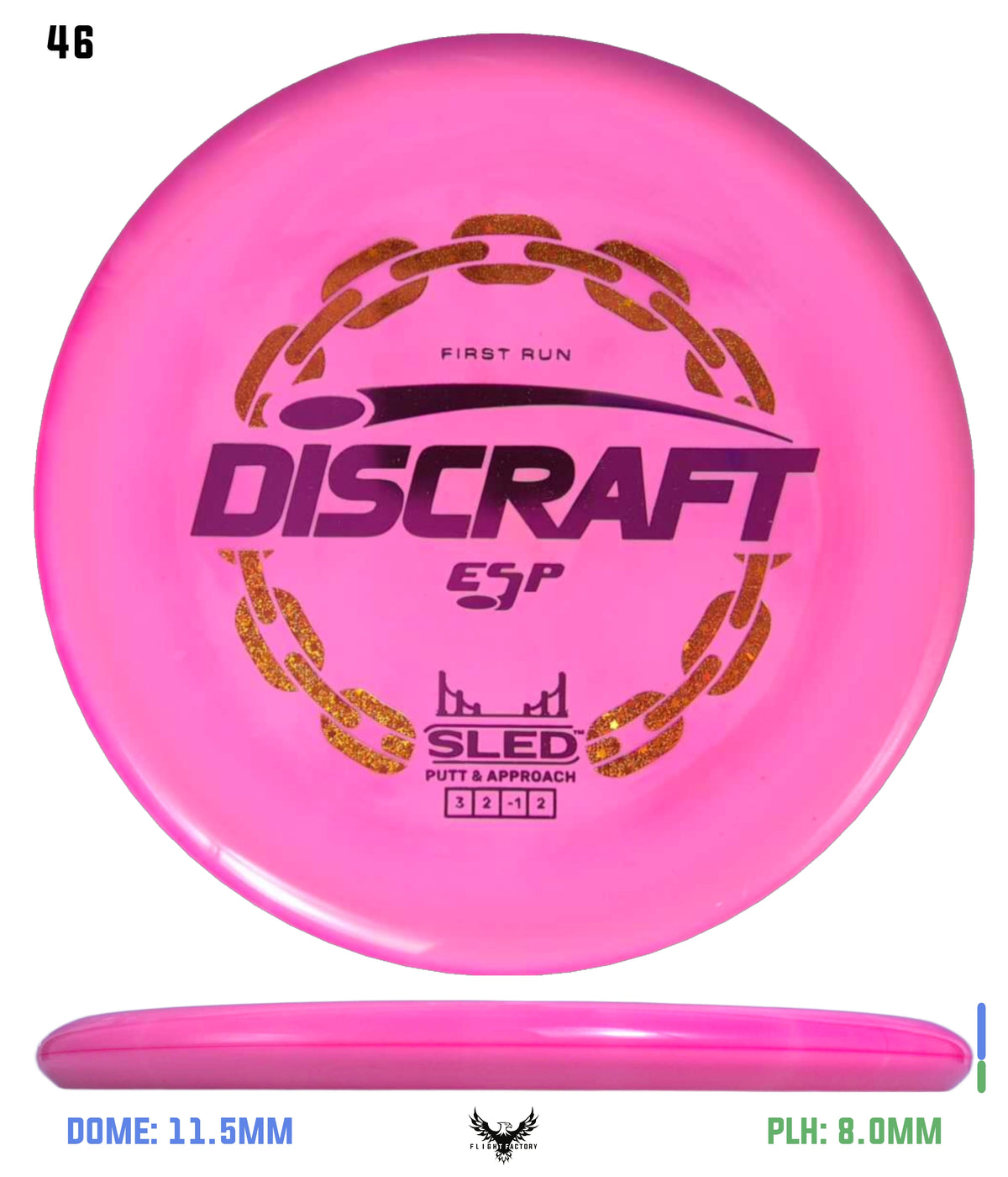Discraft ESP Sled - First Run