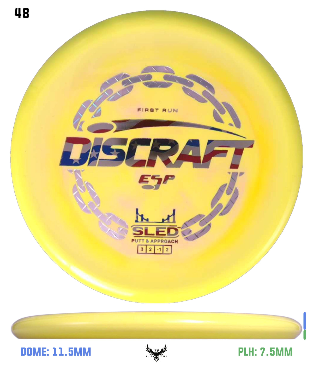 Discraft ESP Sled - First Run