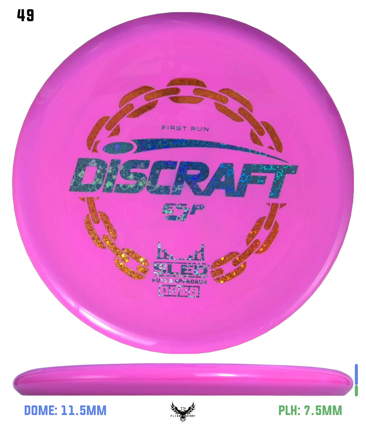Discraft ESP Sled - First Run