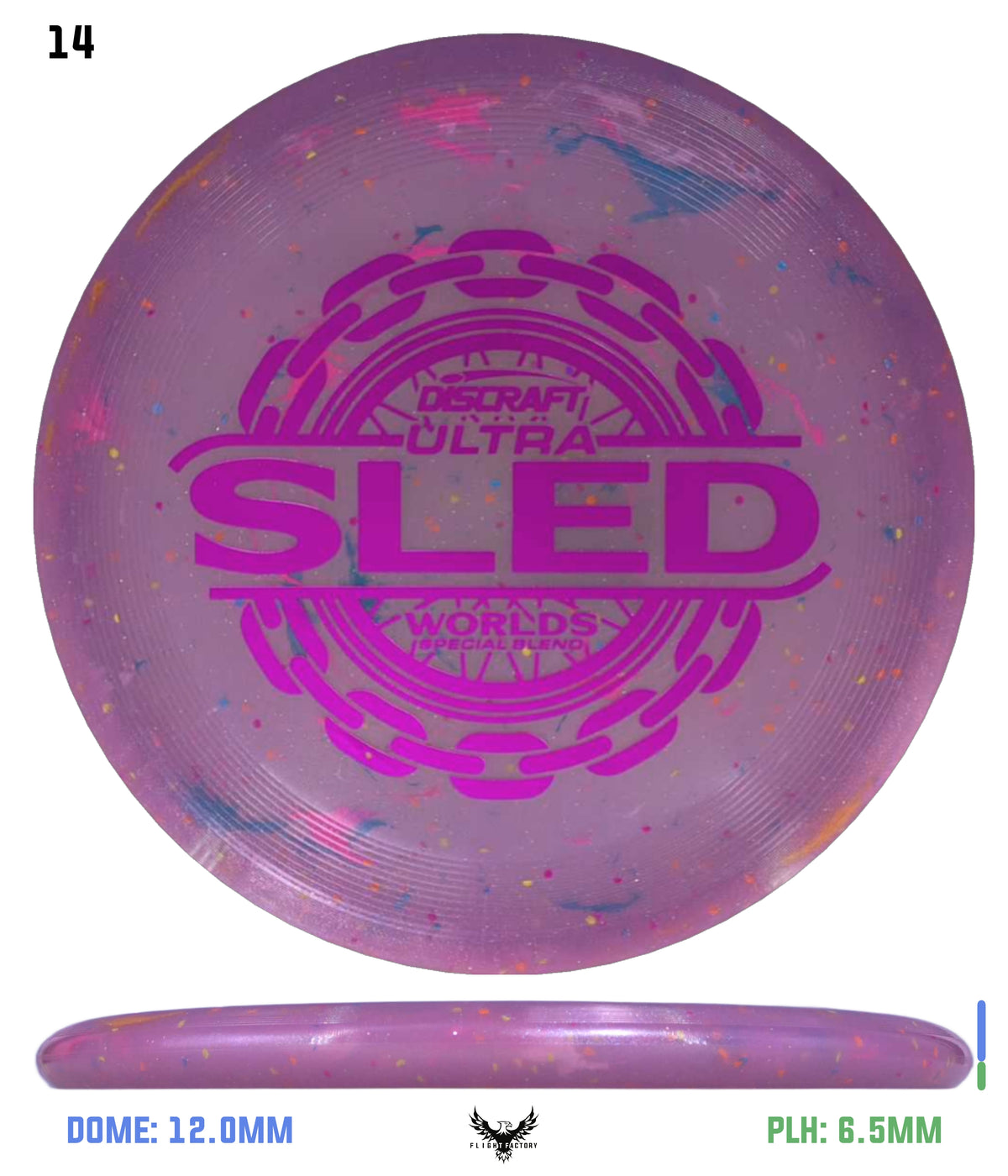 Discraft 2026 Worlds "Kitchen Sink" UltraSled