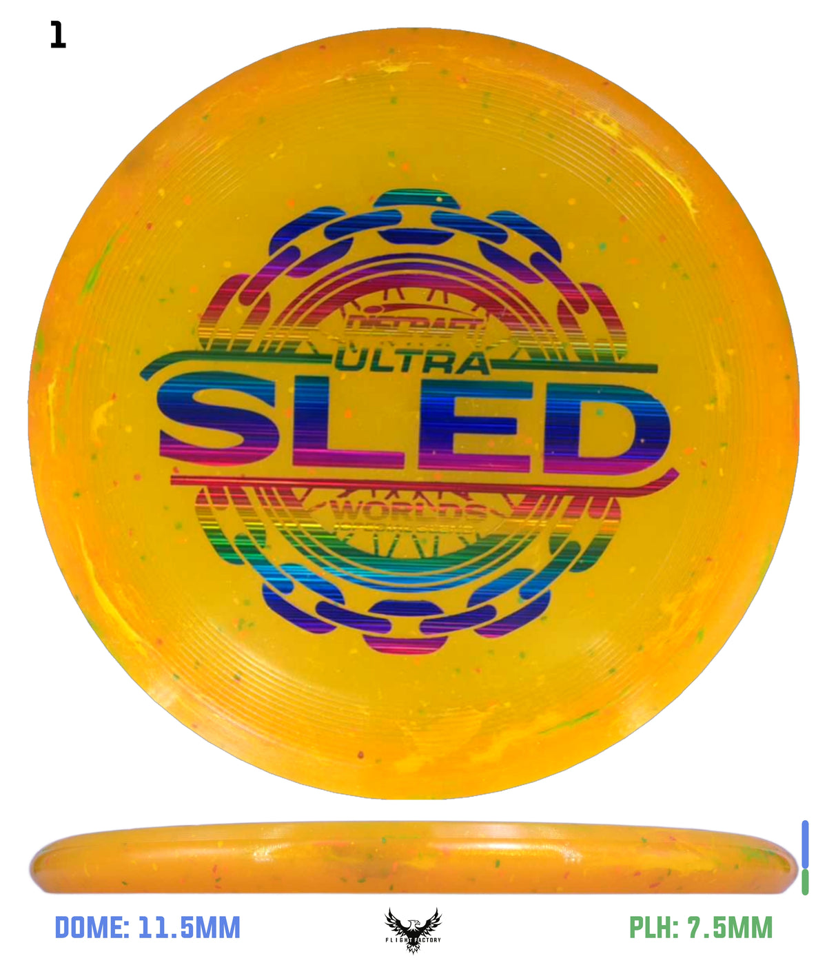 Discraft 2026 Worlds "Kitchen Sink" UltraSled