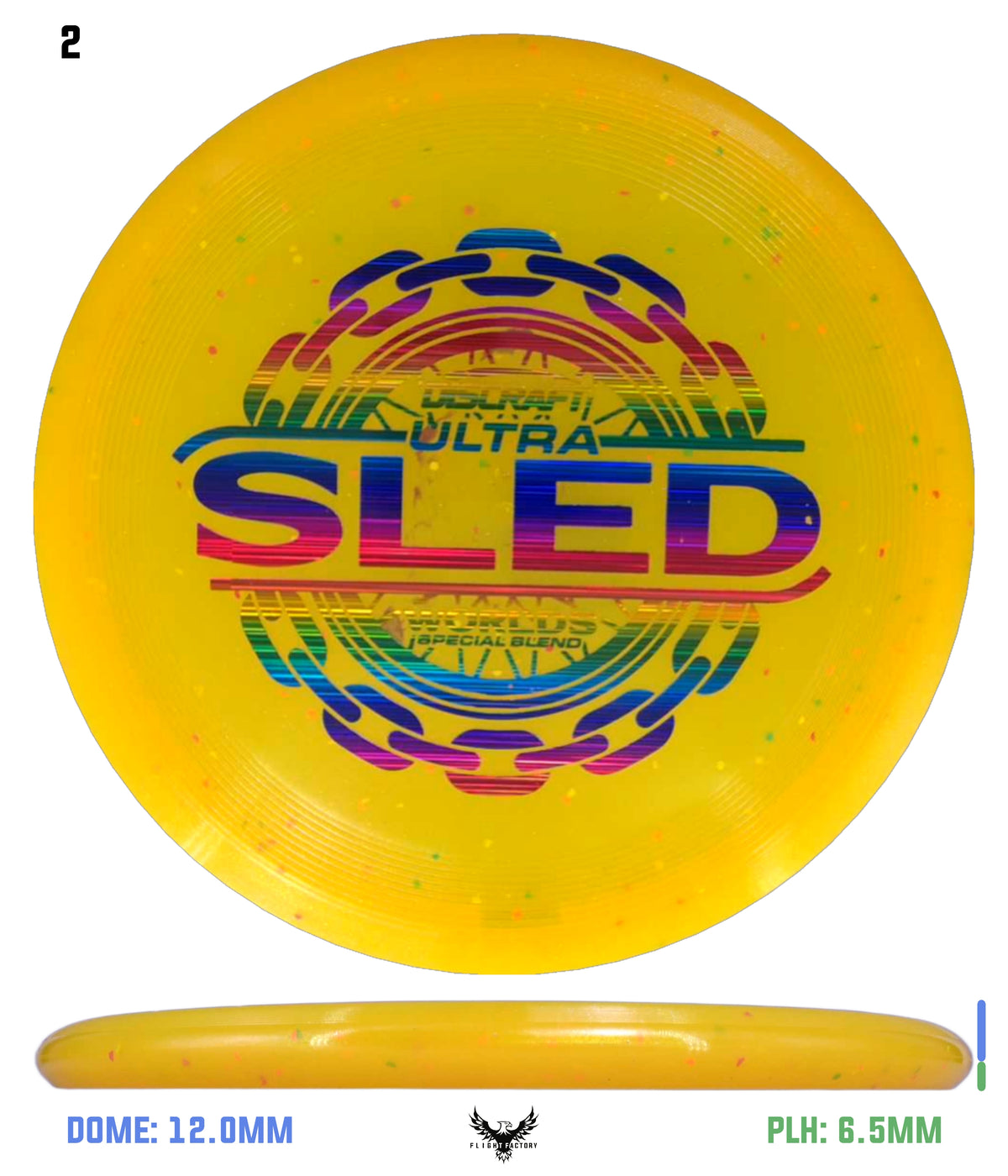 Discraft 2026 Worlds "Kitchen Sink" UltraSled
