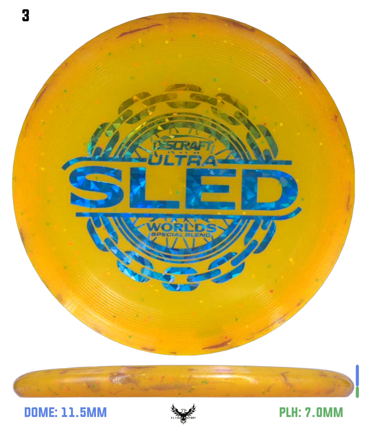 Discraft 2026 Worlds "Kitchen Sink" UltraSled