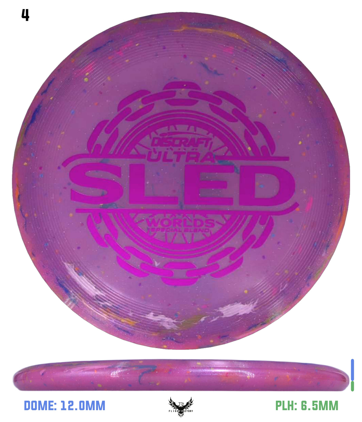 Discraft 2026 Worlds "Kitchen Sink" UltraSled