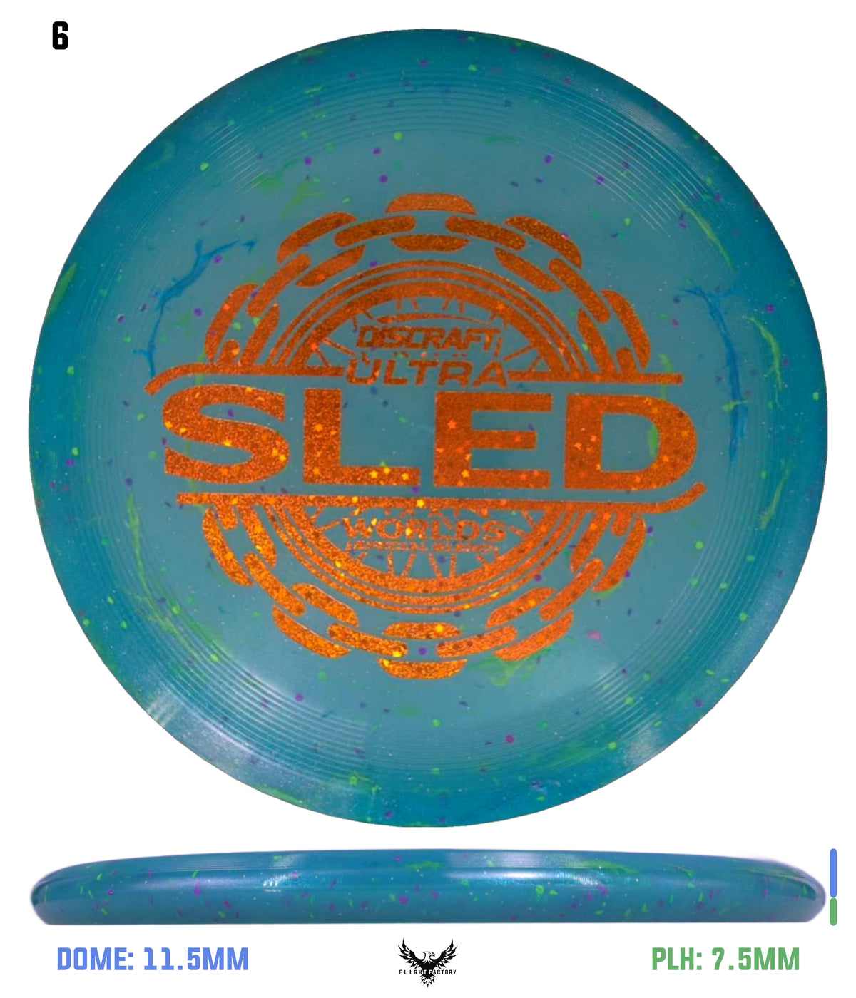 Discraft 2026 Worlds "Kitchen Sink" UltraSled