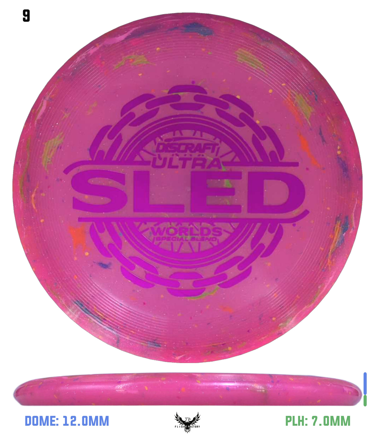 Discraft 2026 Worlds "Kitchen Sink" UltraSled