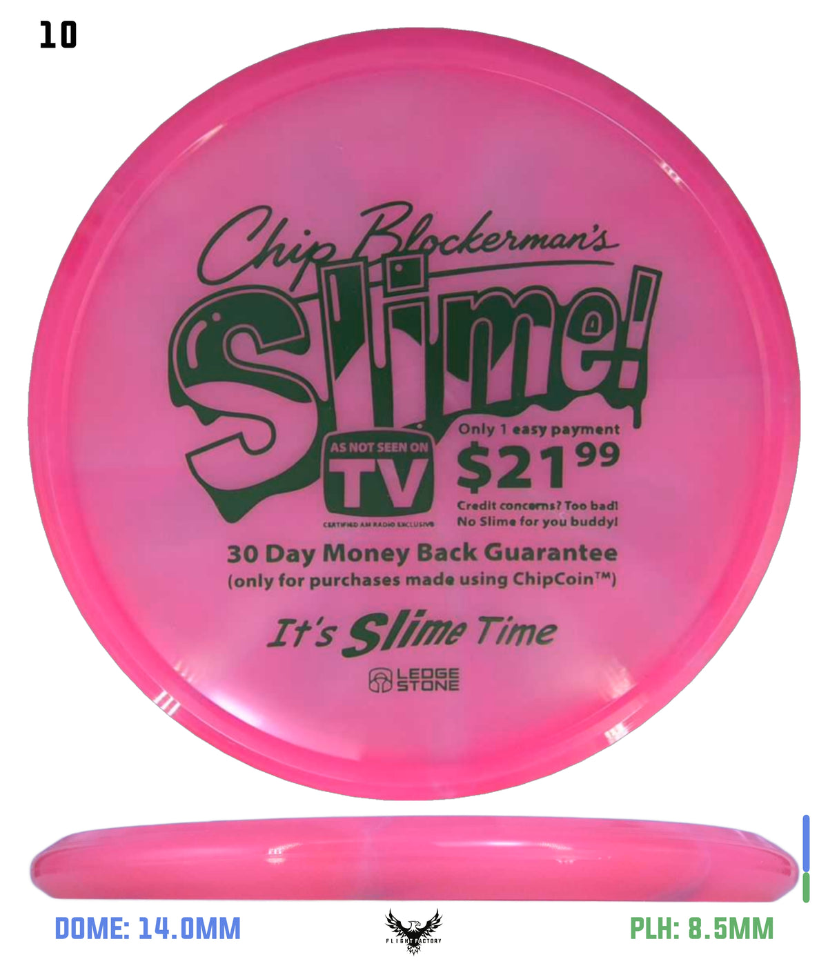 Discraft Tour Series Z Swirl Slime - Brian Earhart