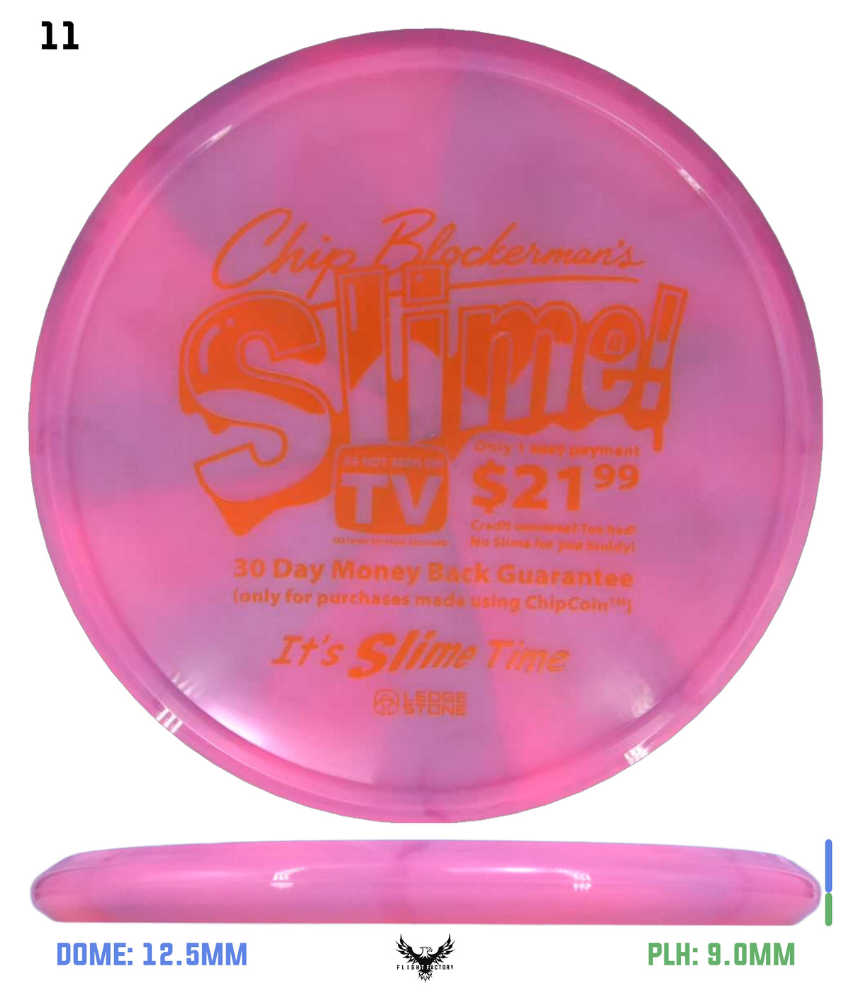 Discraft Tour Series Z Swirl Slime - Brian Earhart