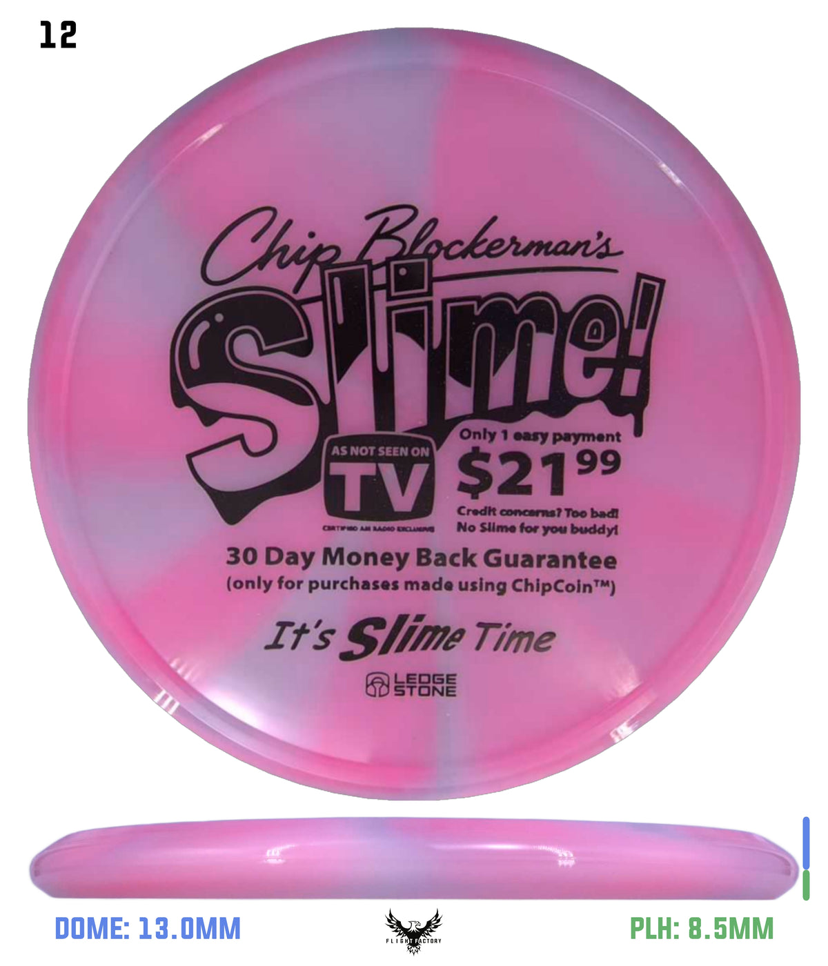 Discraft Tour Series Z Swirl Slime - Brian Earhart