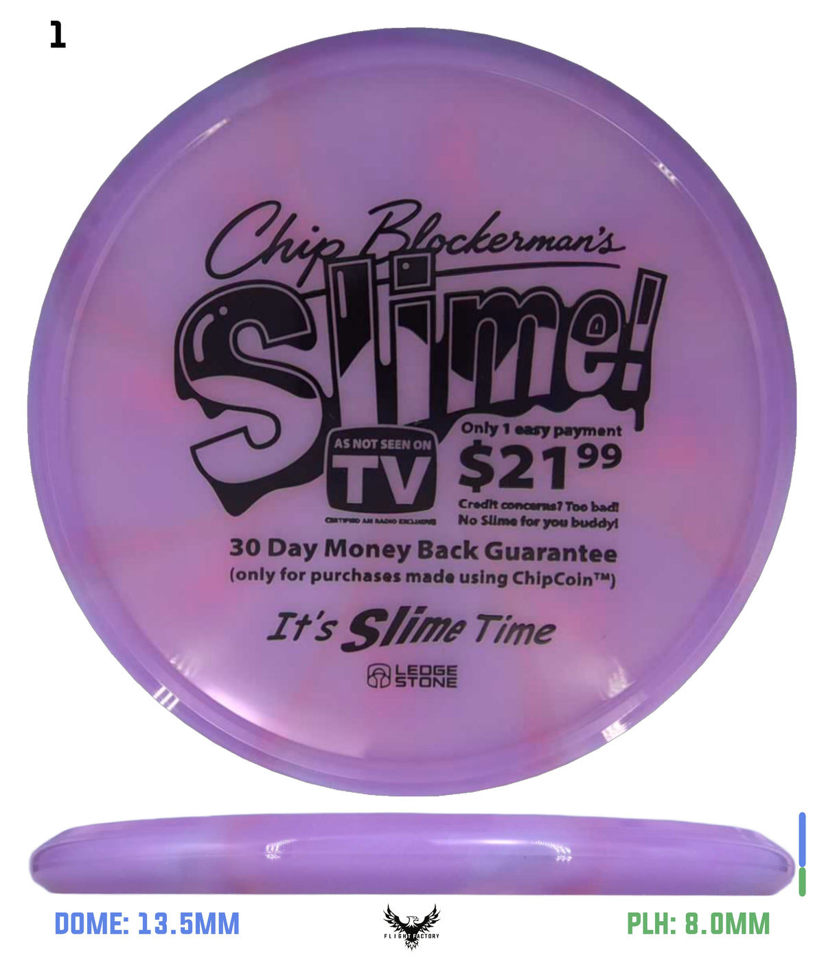 Discraft Tour Series Z Swirl Slime - Brian Earhart