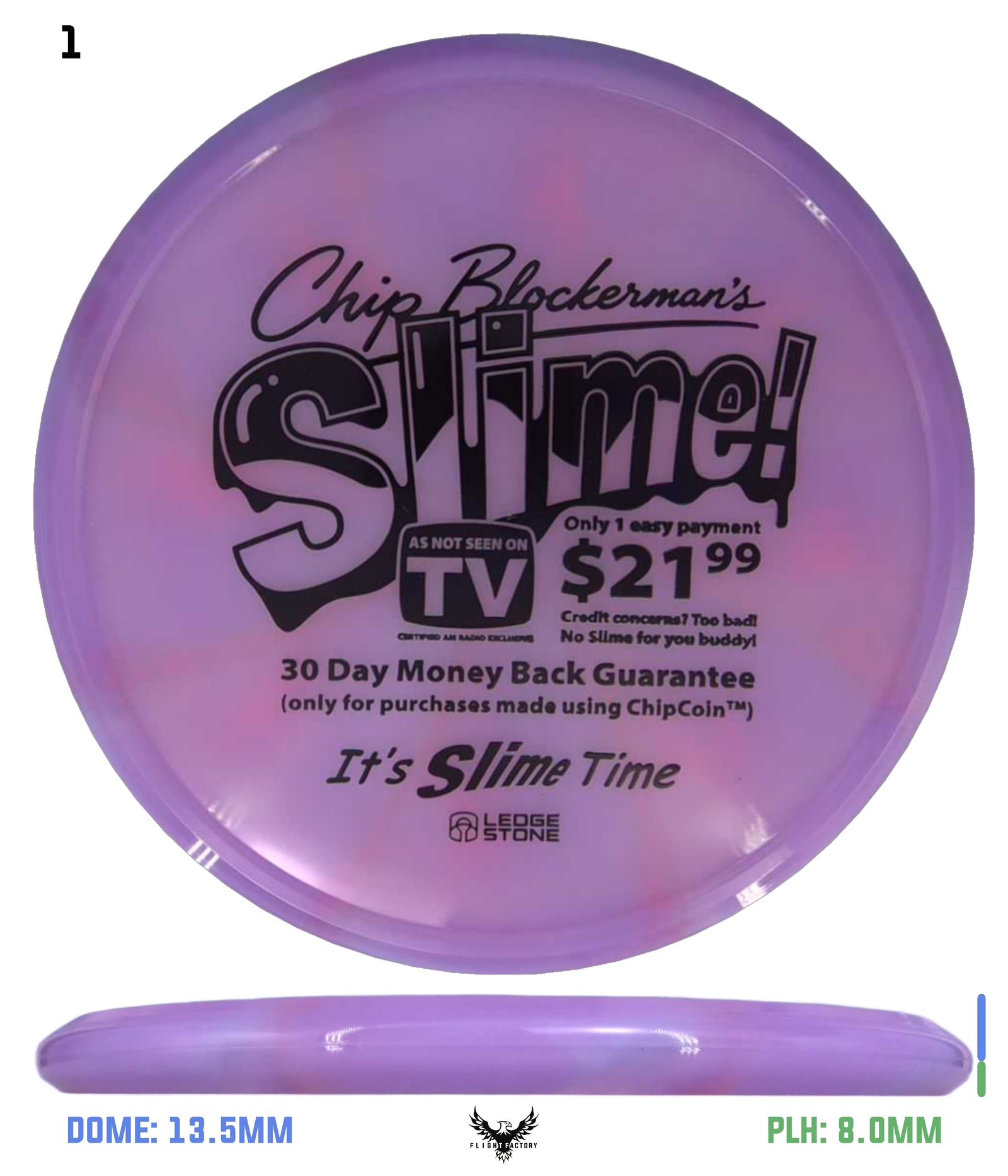 Discraft Tour Series Z Swirl Slime - Brian Earhart