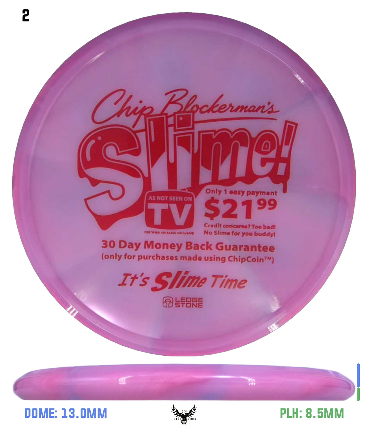 Discraft Tour Series Z Swirl Slime - Brian Earhart