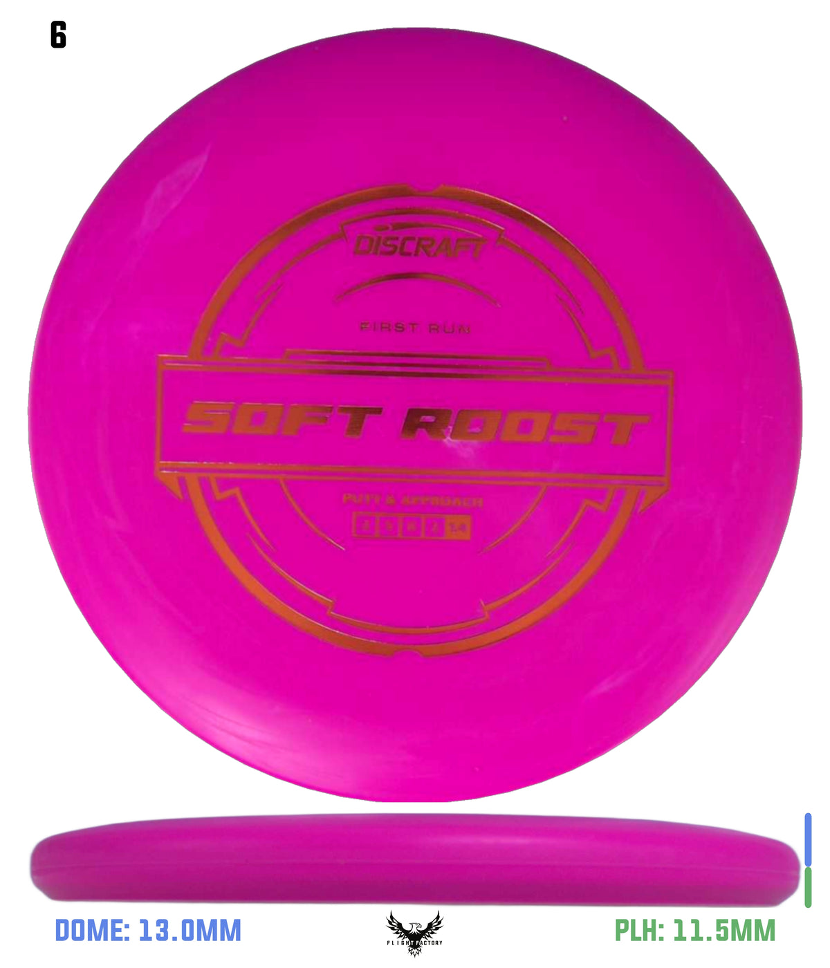 Discraft Putter Line Soft Roost - First Run