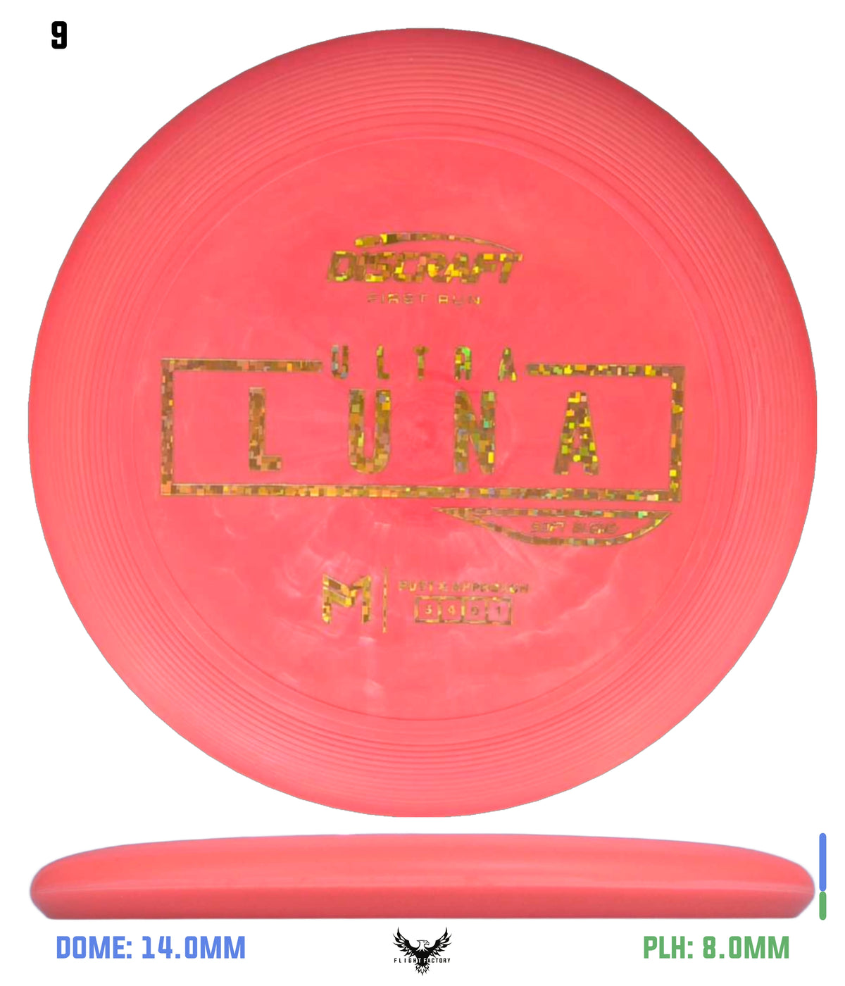 Discraft Paul McBeth First Run UltraLuna - Soft Putter Blend
