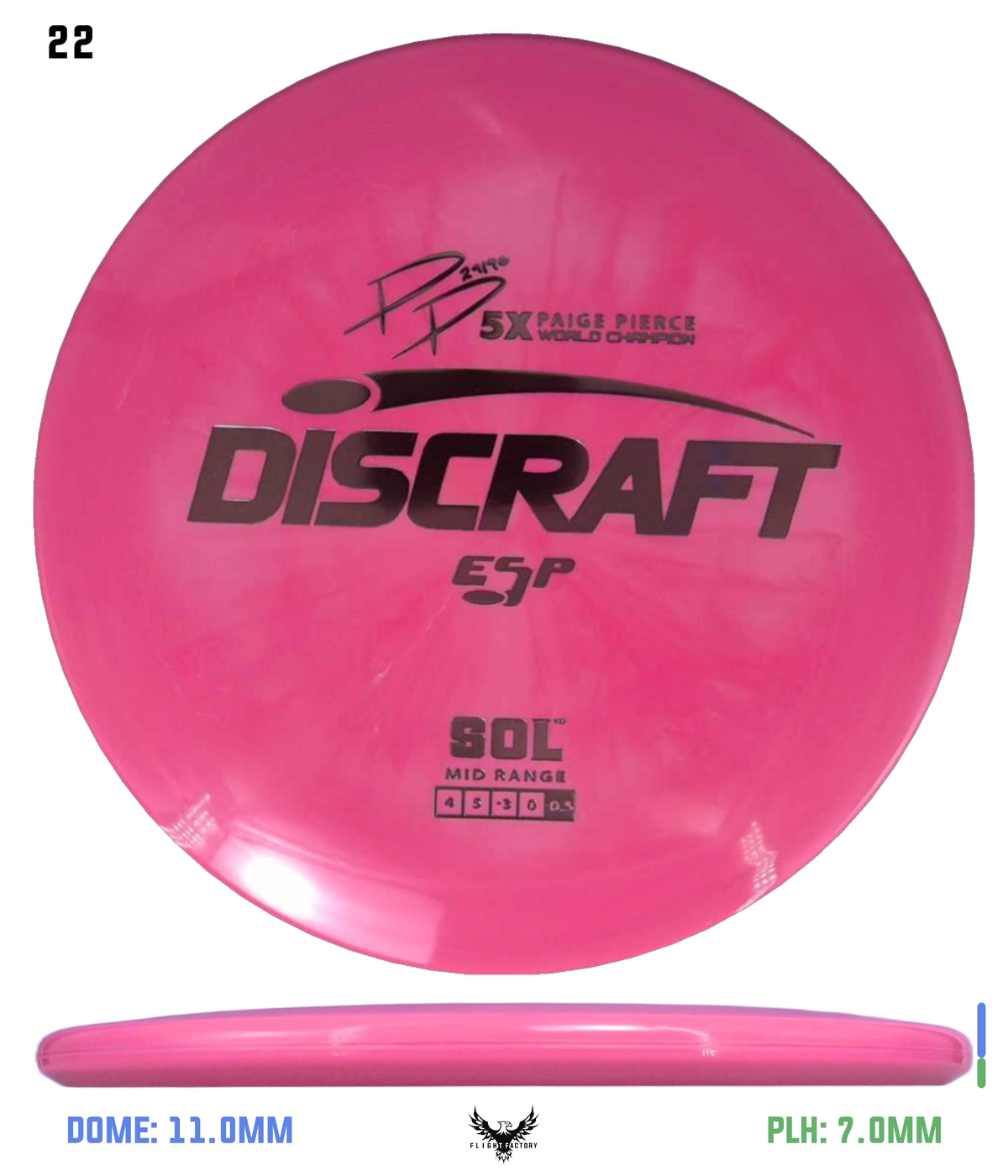 Discraft ESP Sol - Paige Pierce Signature Edition