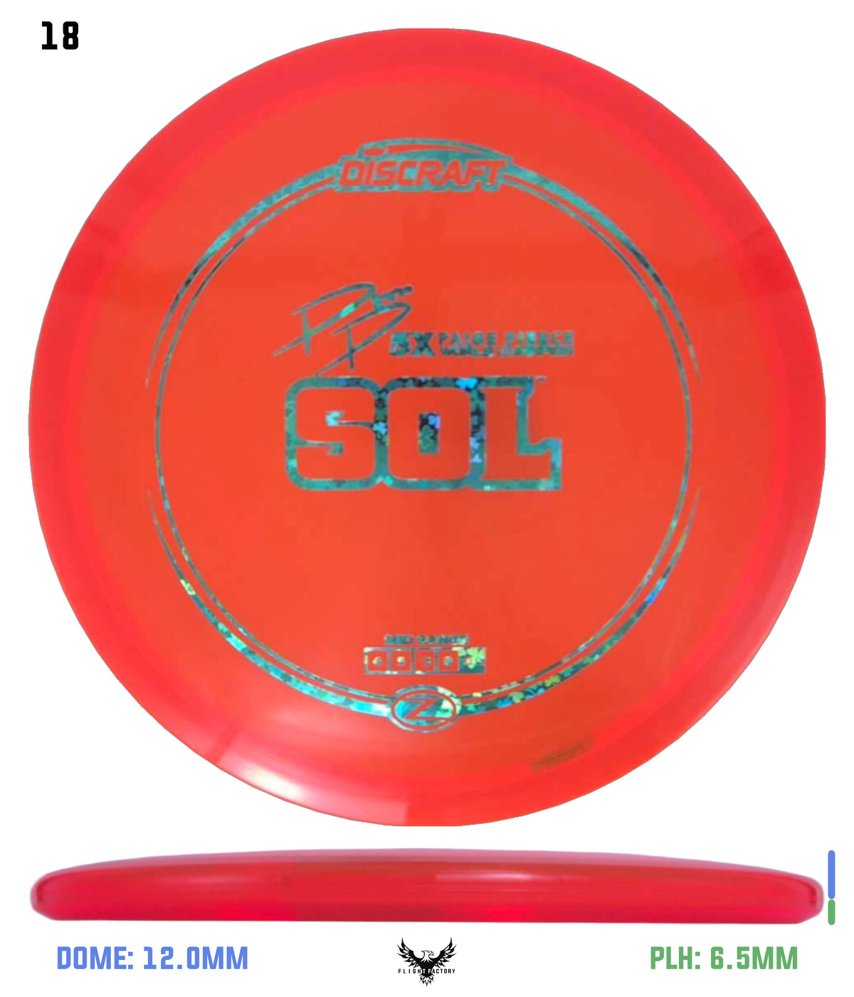 Discraft Z Sol - Paige Pierce 5x Signature Series
