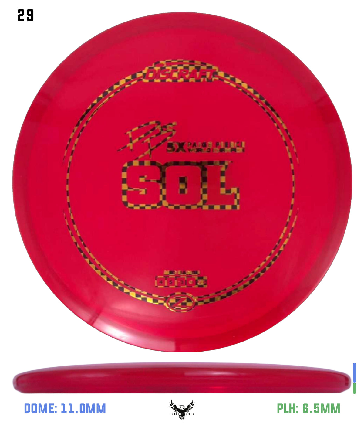 Discraft Z Sol - Paige Pierce 5x Signature Series