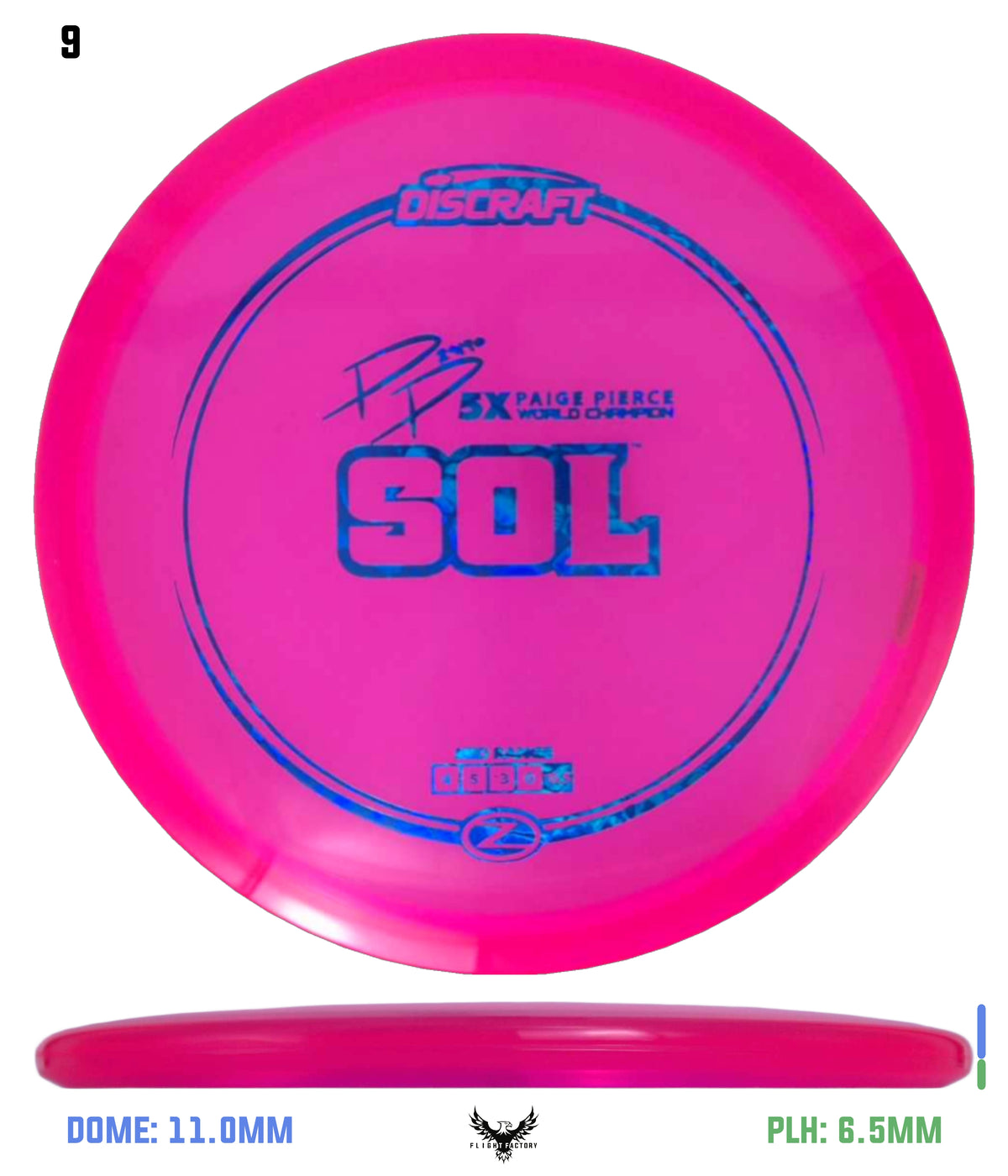 Discraft Z Sol - Paige Pierce 5x Signature Series