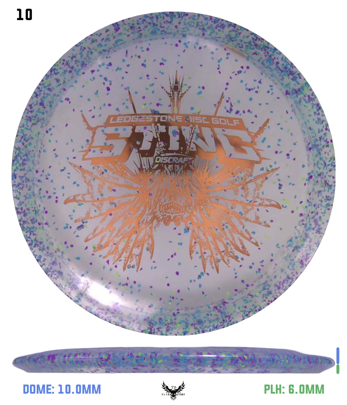 Discraft CryZtal Confetti Sting - Ledgestone 2026 Season 1