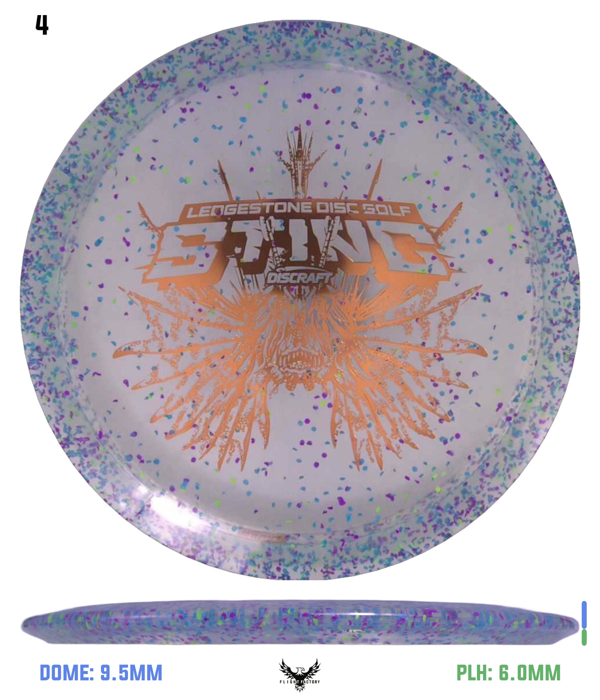 Discraft CryZtal Confetti Sting - Ledgestone 2026 Season 1