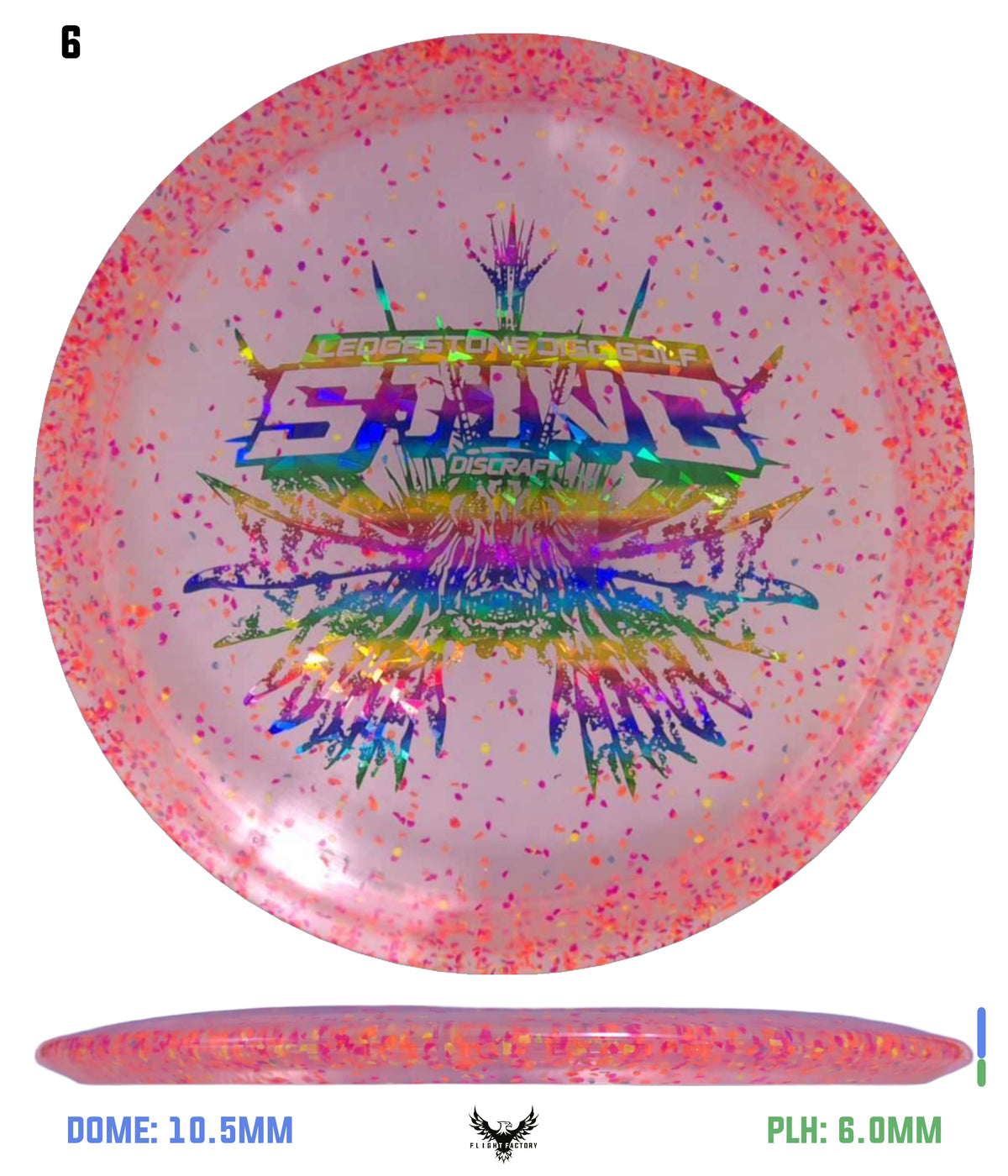 Discraft CryZtal Confetti Sting - Ledgestone 2026 Season 1