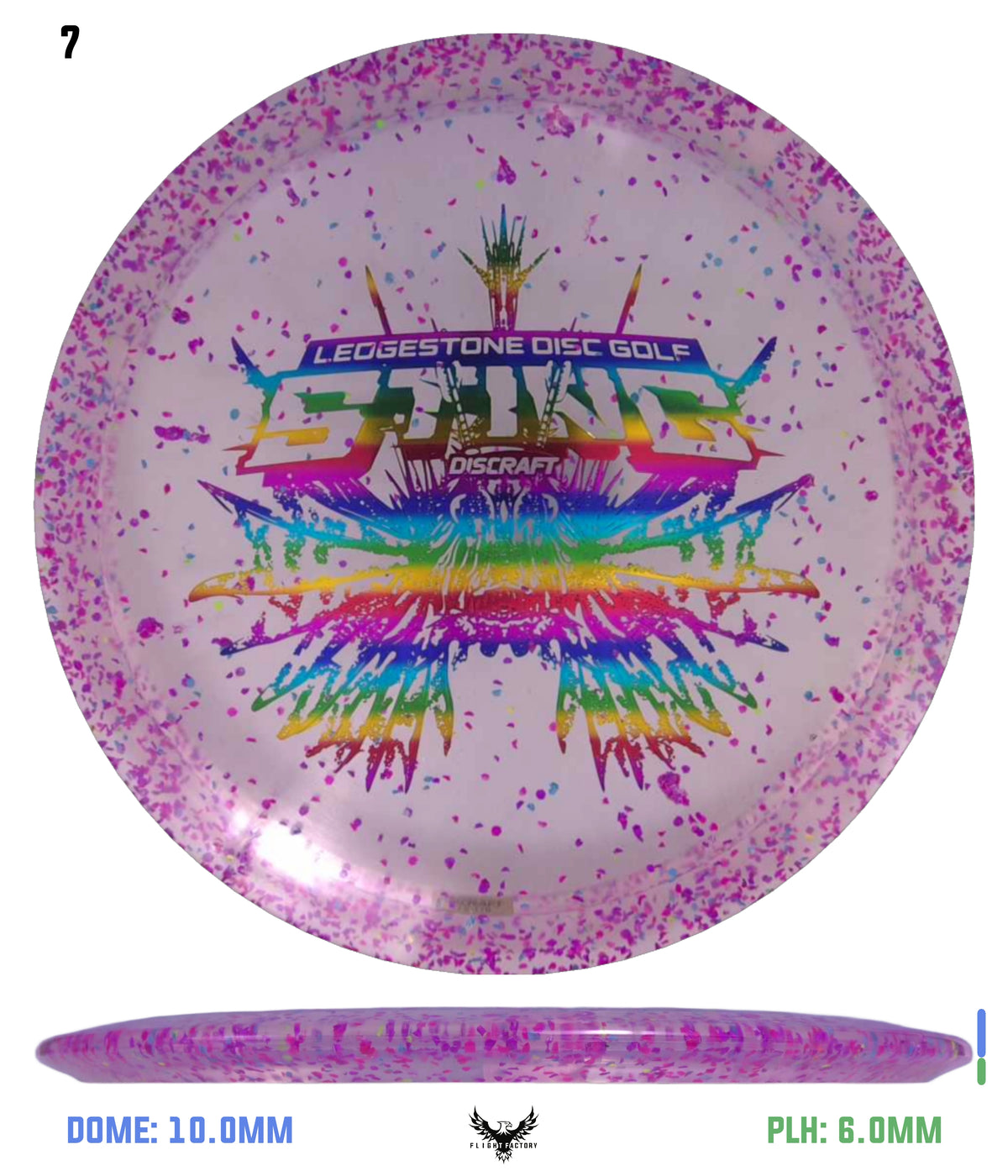 Discraft CryZtal Confetti Sting - Ledgestone 2026 Season 1