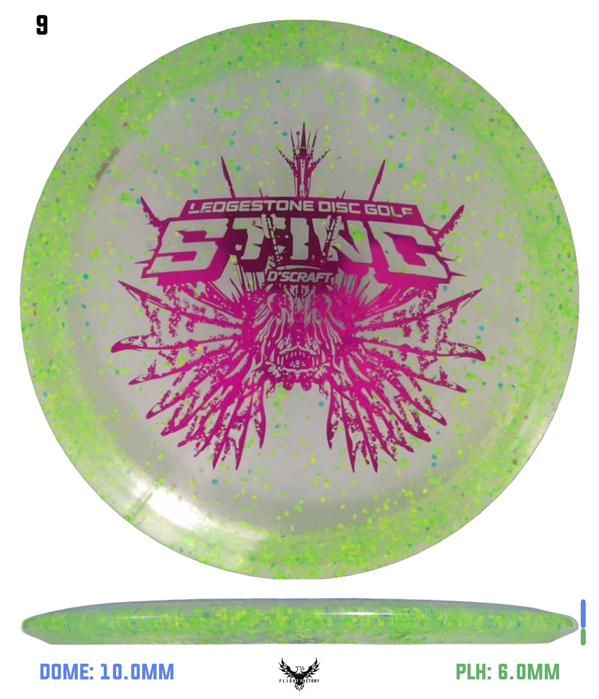 Discraft CryZtal Confetti Sting - Ledgestone 2026 Season 1