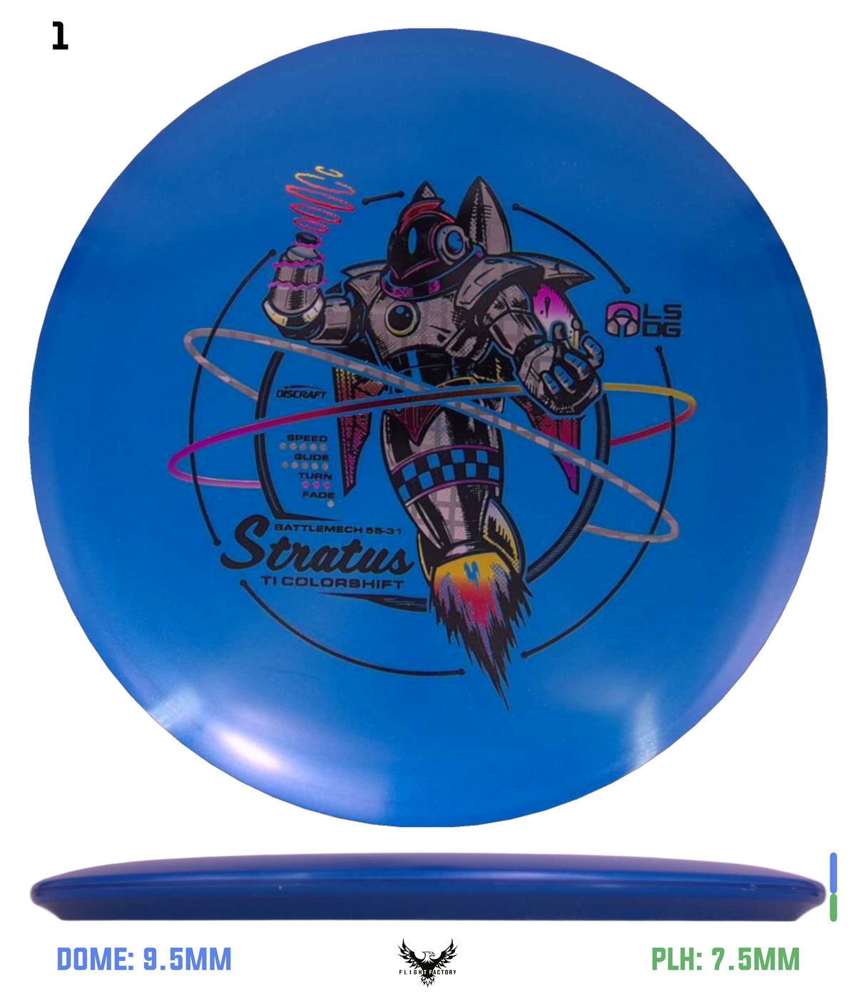 Discraft Ti Colorshift Stratus - Ledgestone 2026 Season 2