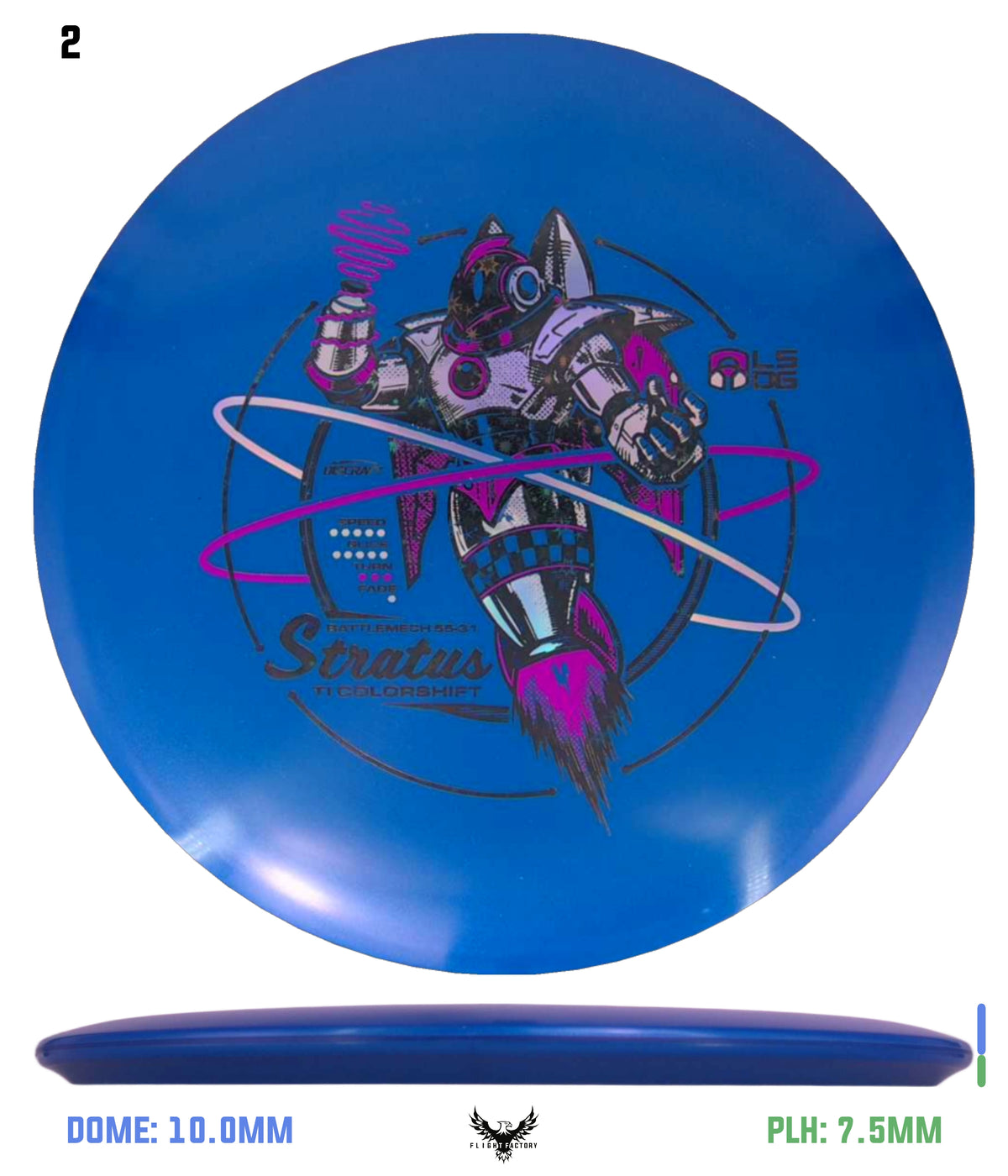 Discraft Ti Colorshift Stratus - Ledgestone 2026 Season 2