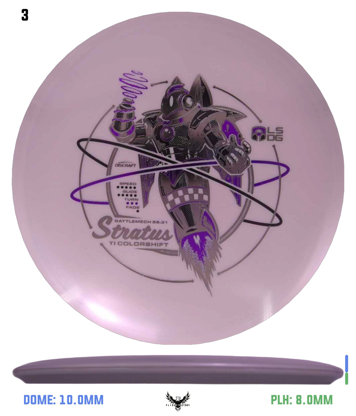 Discraft Ti Colorshift Stratus - Ledgestone 2026 Season 2