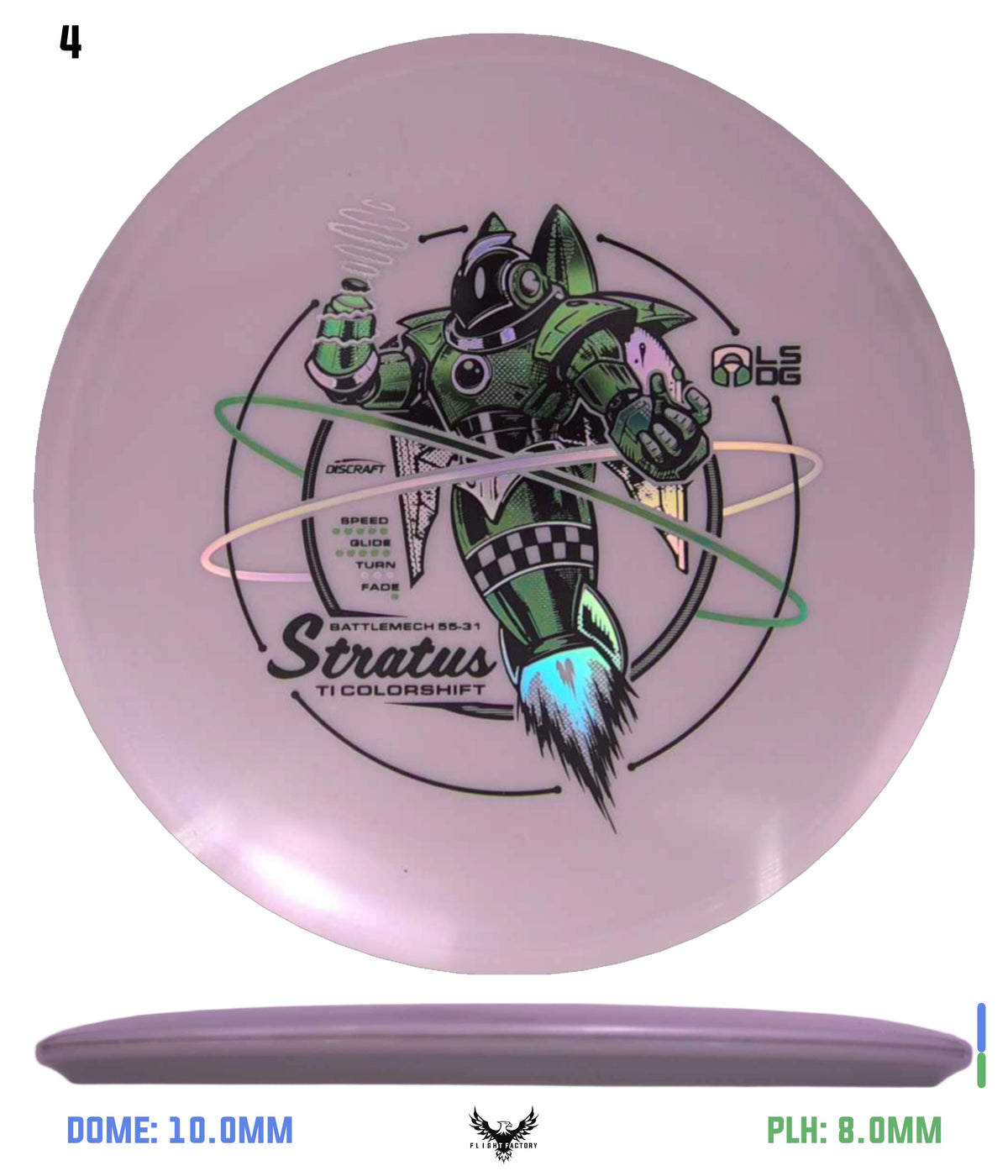Discraft Ti Colorshift Stratus - Ledgestone 2026 Season 2