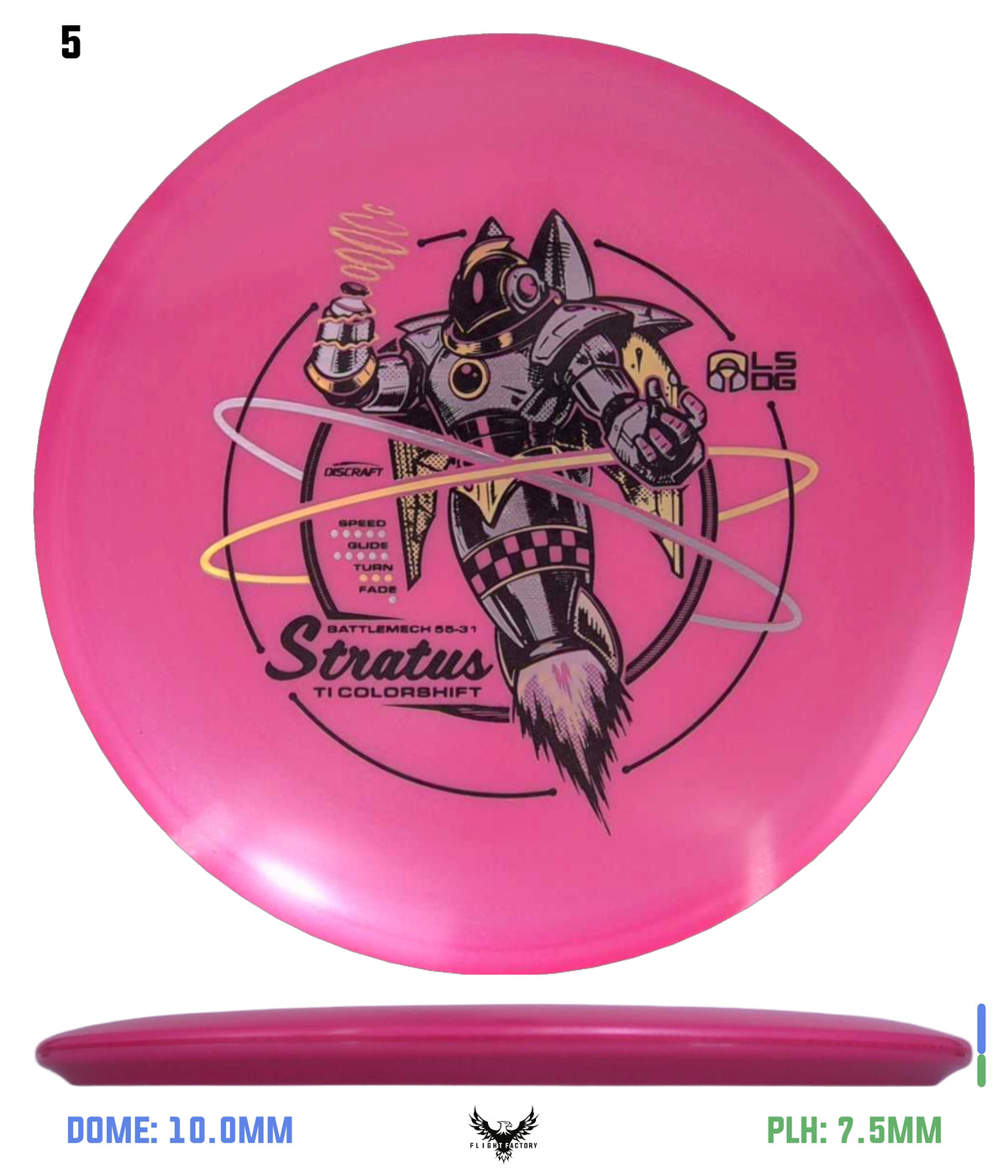 Discraft Ti Colorshift Stratus - Ledgestone 2026 Season 2