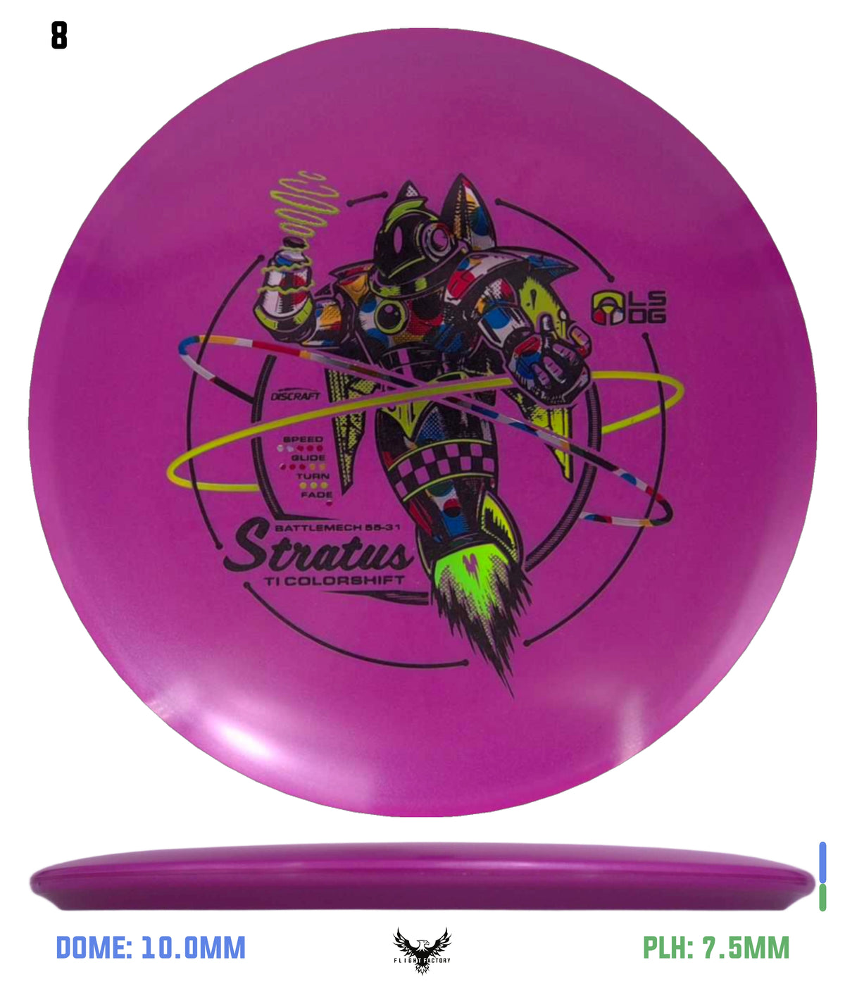 Discraft Ti Colorshift Stratus - Ledgestone 2026 Season 2