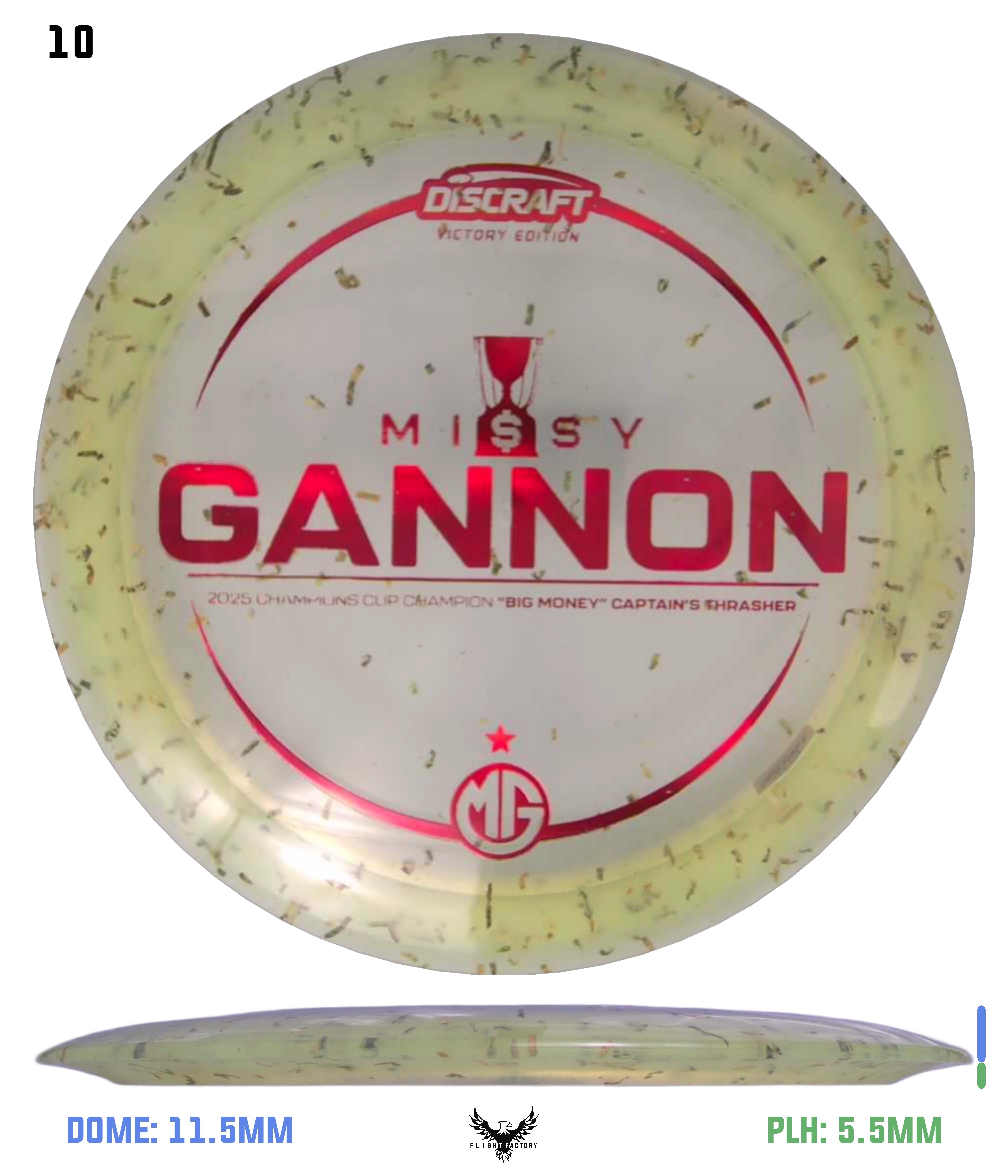 Discraft Missy Gannon Z Money Confetti Captain's Thrasher - Flight