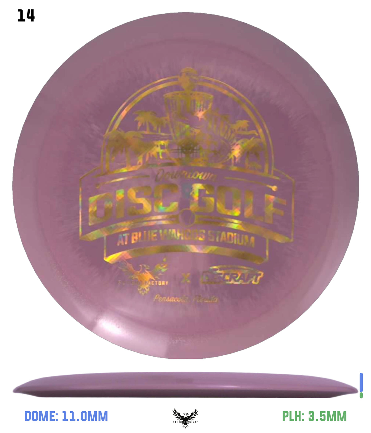 Discraft ESP Recycled Thrasher - 2025 Downtown Disc Golf Experience