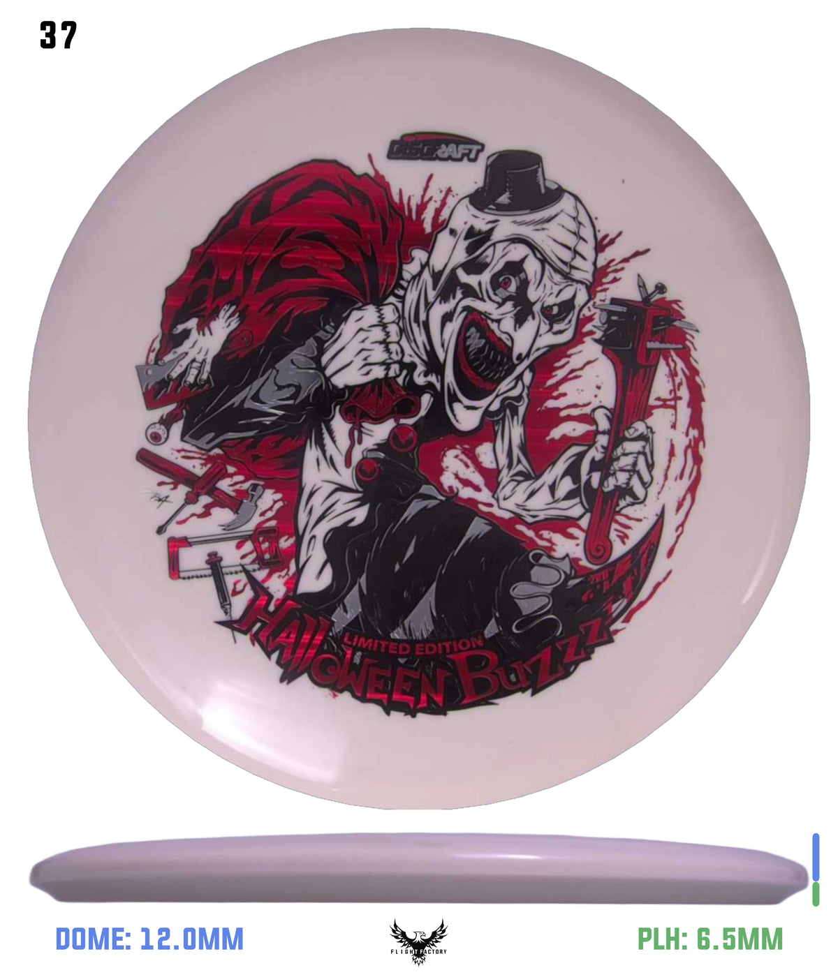 Discraft Z Glo Buzzz - Halloween 2025 Triple Foil