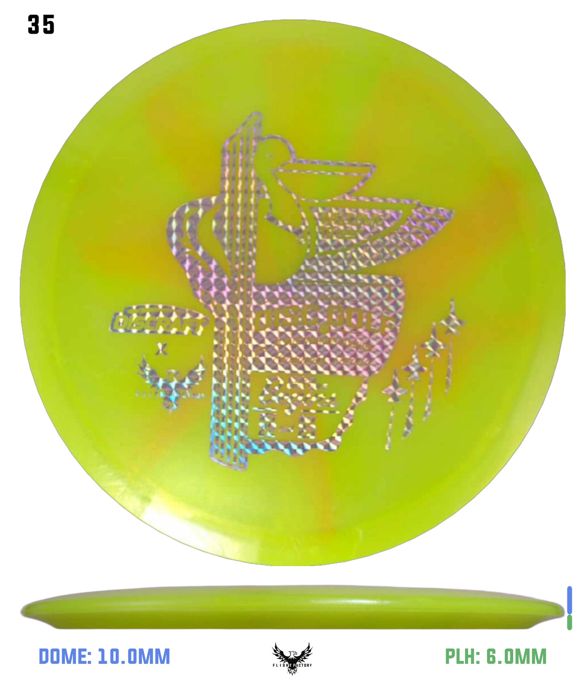 Discraft Anthony Barela ESP 8-Point Swirl Colorshift Cigarra - 2025 Downtown Disc Golf Experience