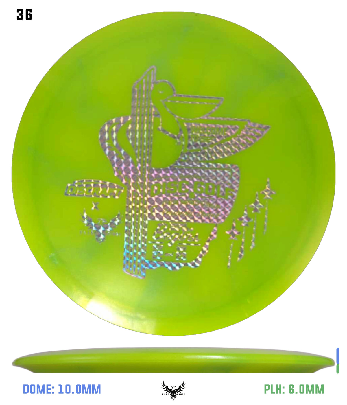 Discraft Anthony Barela ESP 8-Point Swirl Colorshift Cigarra - 2025 Downtown Disc Golf Experience