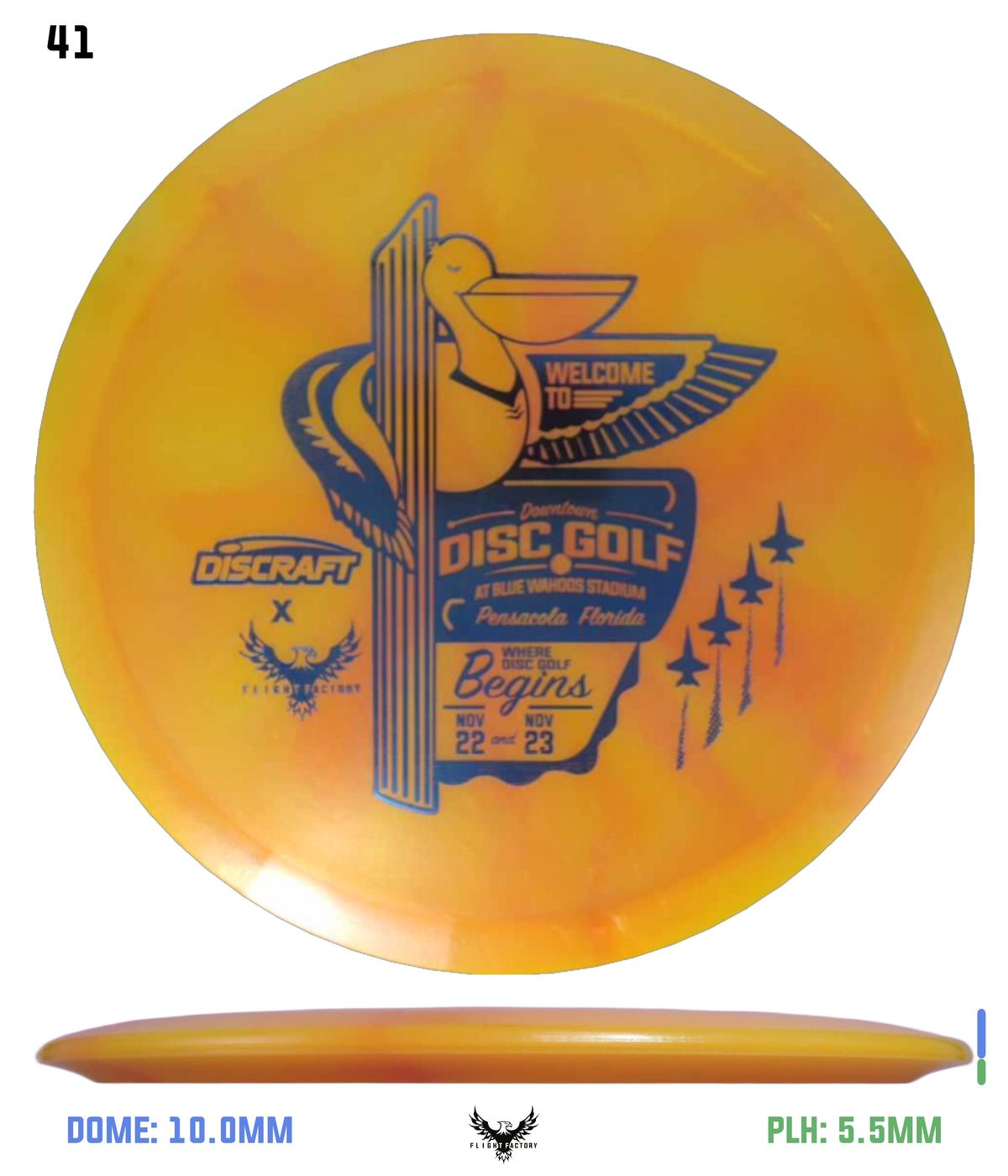 Discraft Anthony Barela ESP 8-Point Swirl Colorshift Cigarra - 2025 Downtown Disc Golf Experience