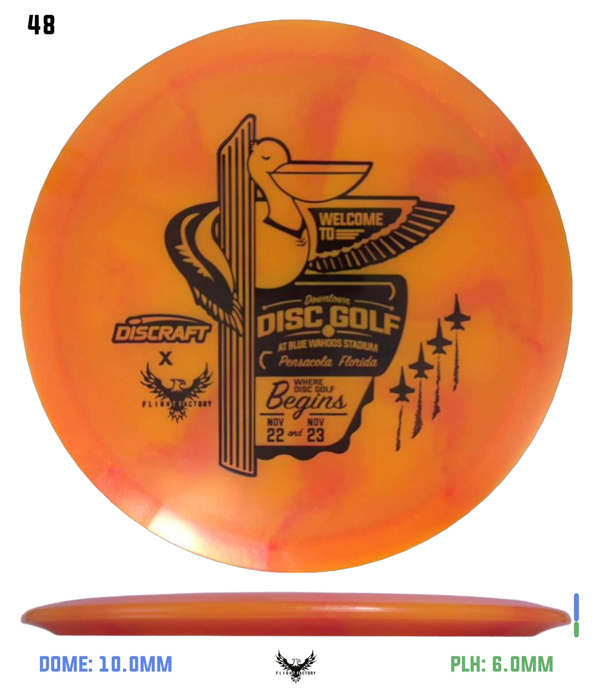 Discraft Anthony Barela ESP 8-Point Swirl Colorshift Cigarra - 2025 Downtown Disc Golf Experience