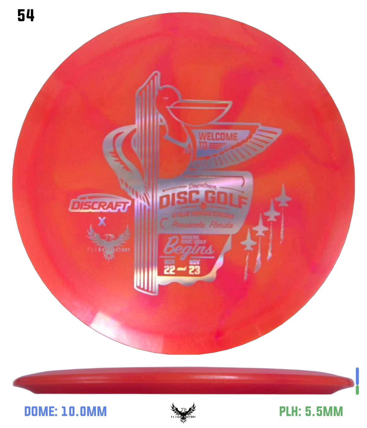 Discraft Anthony Barela ESP 8-Point Swirl Colorshift Cigarra - 2025 Downtown Disc Golf Experience