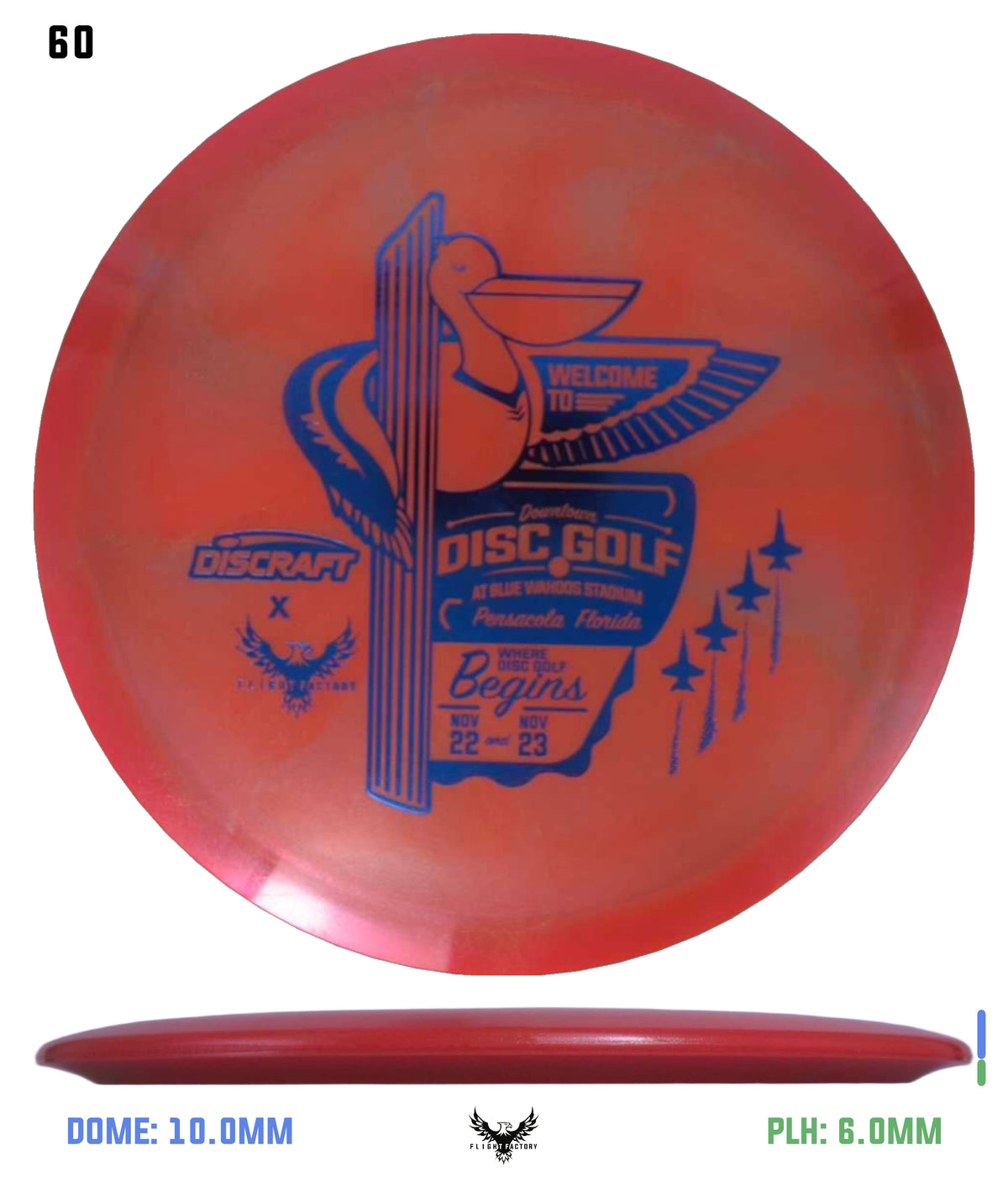 Discraft Anthony Barela ESP 8-Point Swirl Colorshift Cigarra - 2025 Downtown Disc Golf Experience