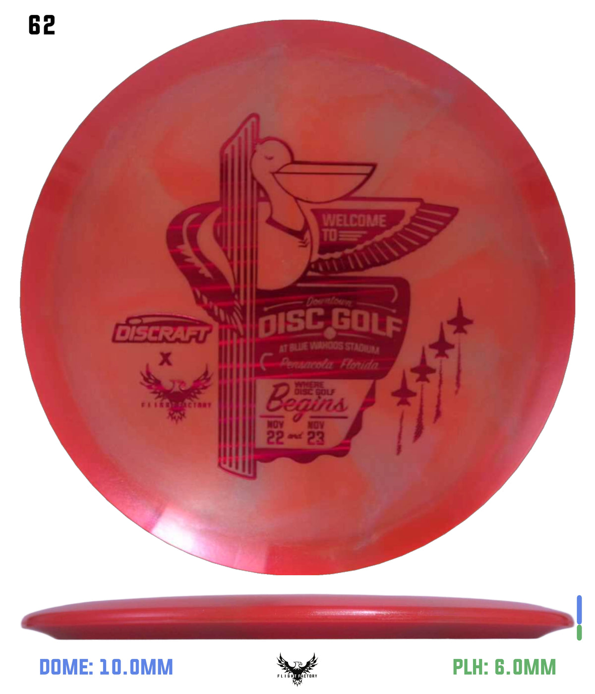 Discraft Anthony Barela ESP 8-Point Swirl Colorshift Cigarra - 2025 Downtown Disc Golf Experience